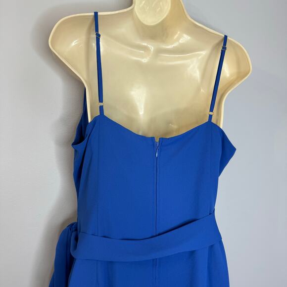 Lilly Pulitzer Alisa Lileeze Wrap Mini Dress Borealis Blue Vacation Women's 14 - Picture 8 of 12